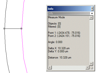 measuring the pad diamter