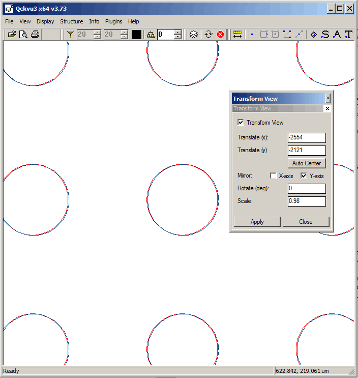 GDSII vs AIF final alignment values