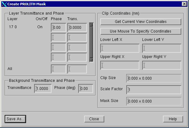 Prolith Drop Down