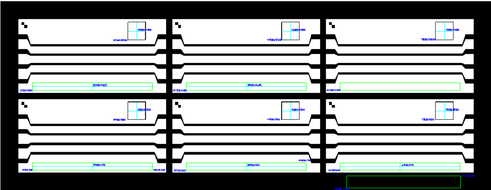 test_panel.gds used for bitmap annotation examples