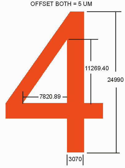 offset BOTH X,Y=5