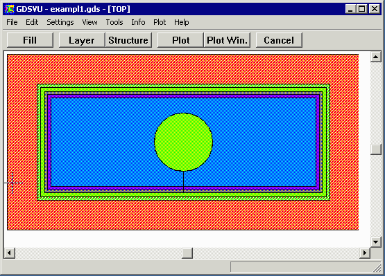 stl2gds define slices window