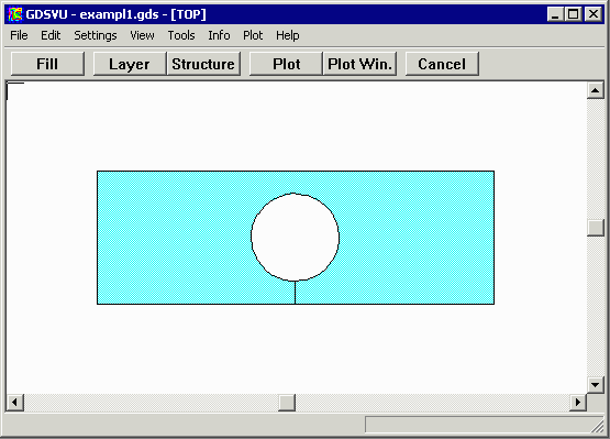 stl2gds define slices window