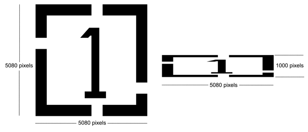 scaling using a combination of vector and pixel scaling