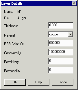 Layer Details Dialog Box