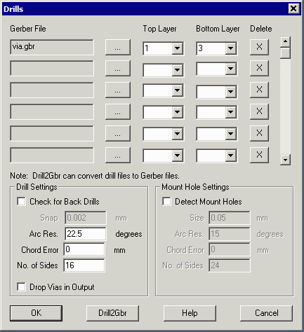 netex-g drill dialog