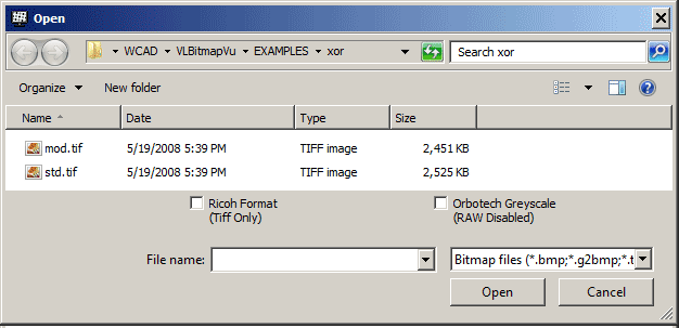 Open File Dialog