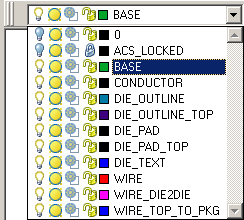 layer drop down