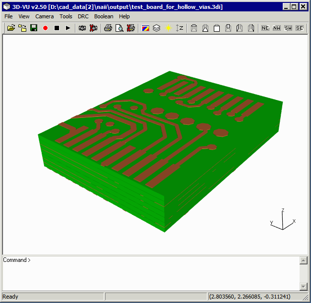 Eight layer PCB