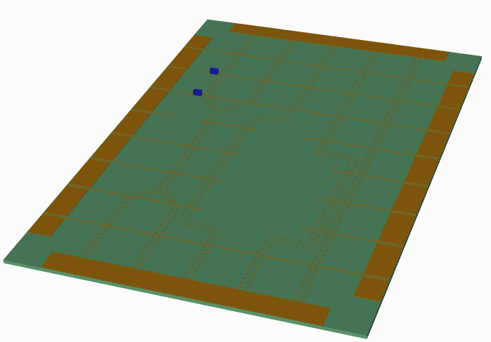 benchmark PCB in 3Di